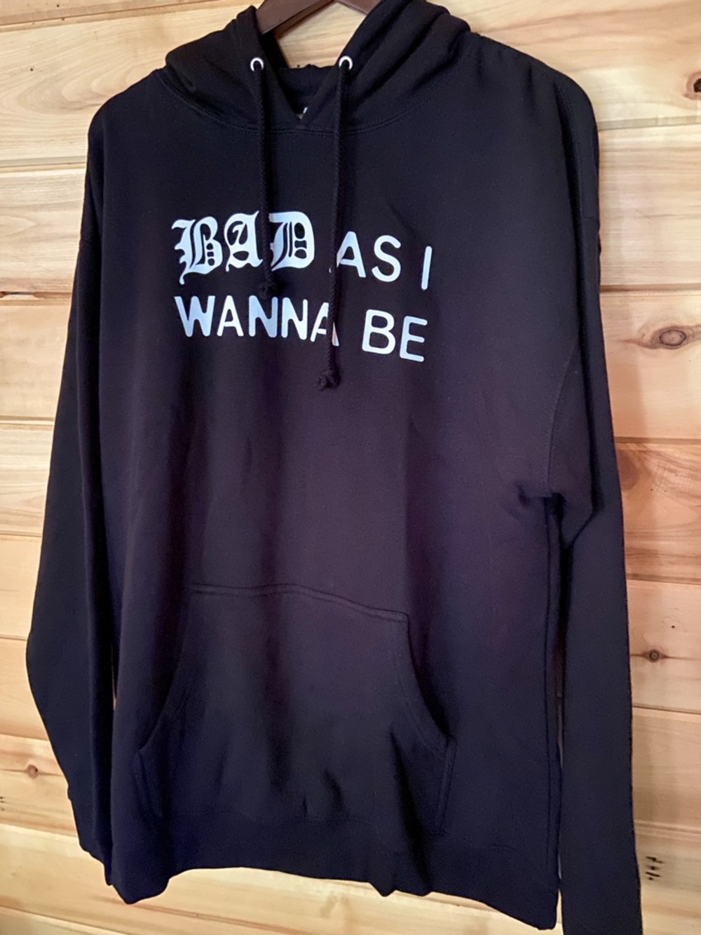 Dennis Rodman "Bad As I Wanna Be" Hoodie Unisex Black Streetwear Autobiography